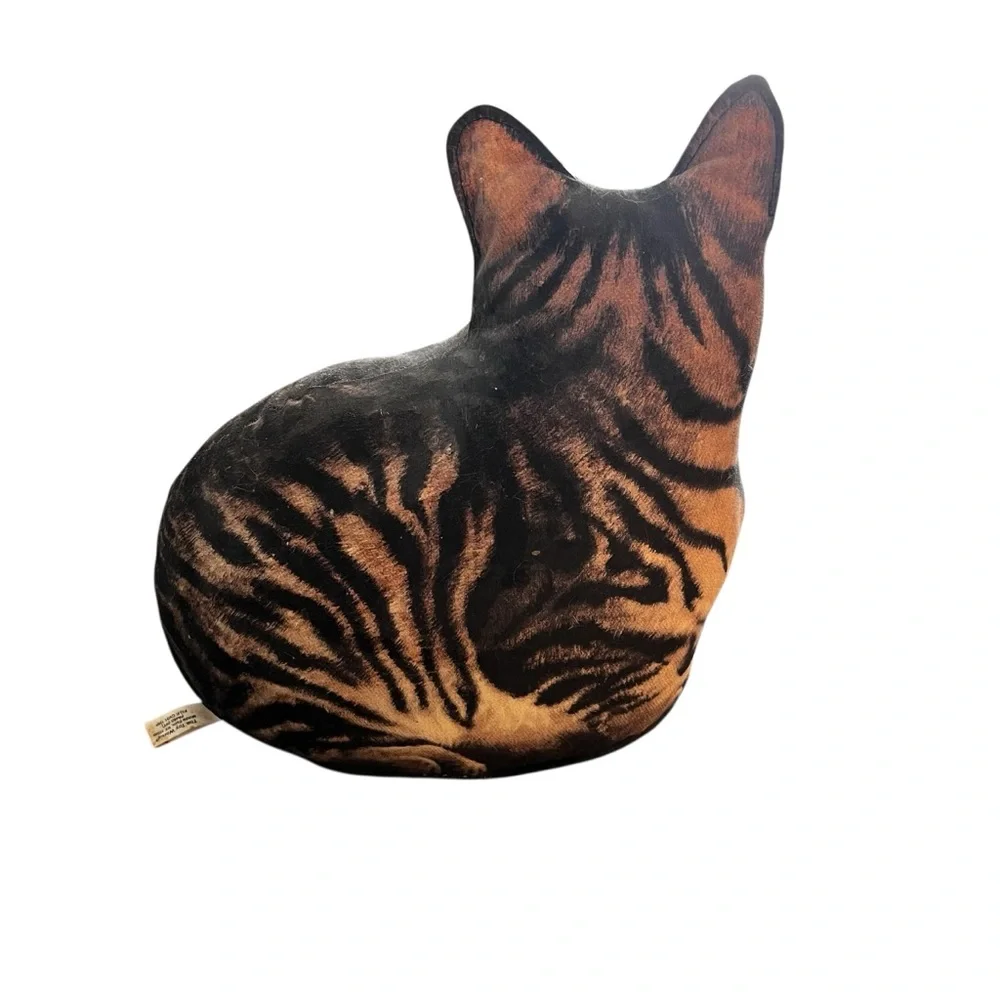 Adeline Halvorson Tabby Tigercat 11in Weighted Door Stop Excellent Condition